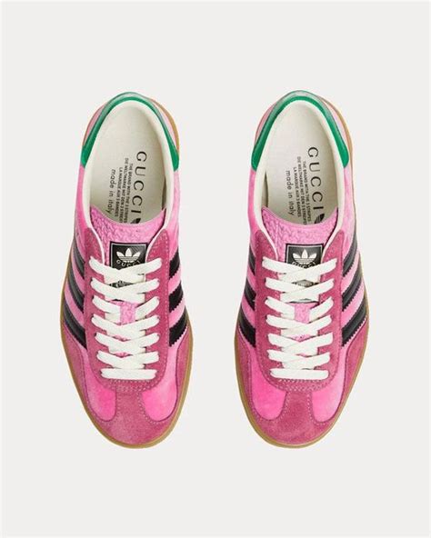 gucci gazelle sneakers pink|adidas x gucci gg monogram.